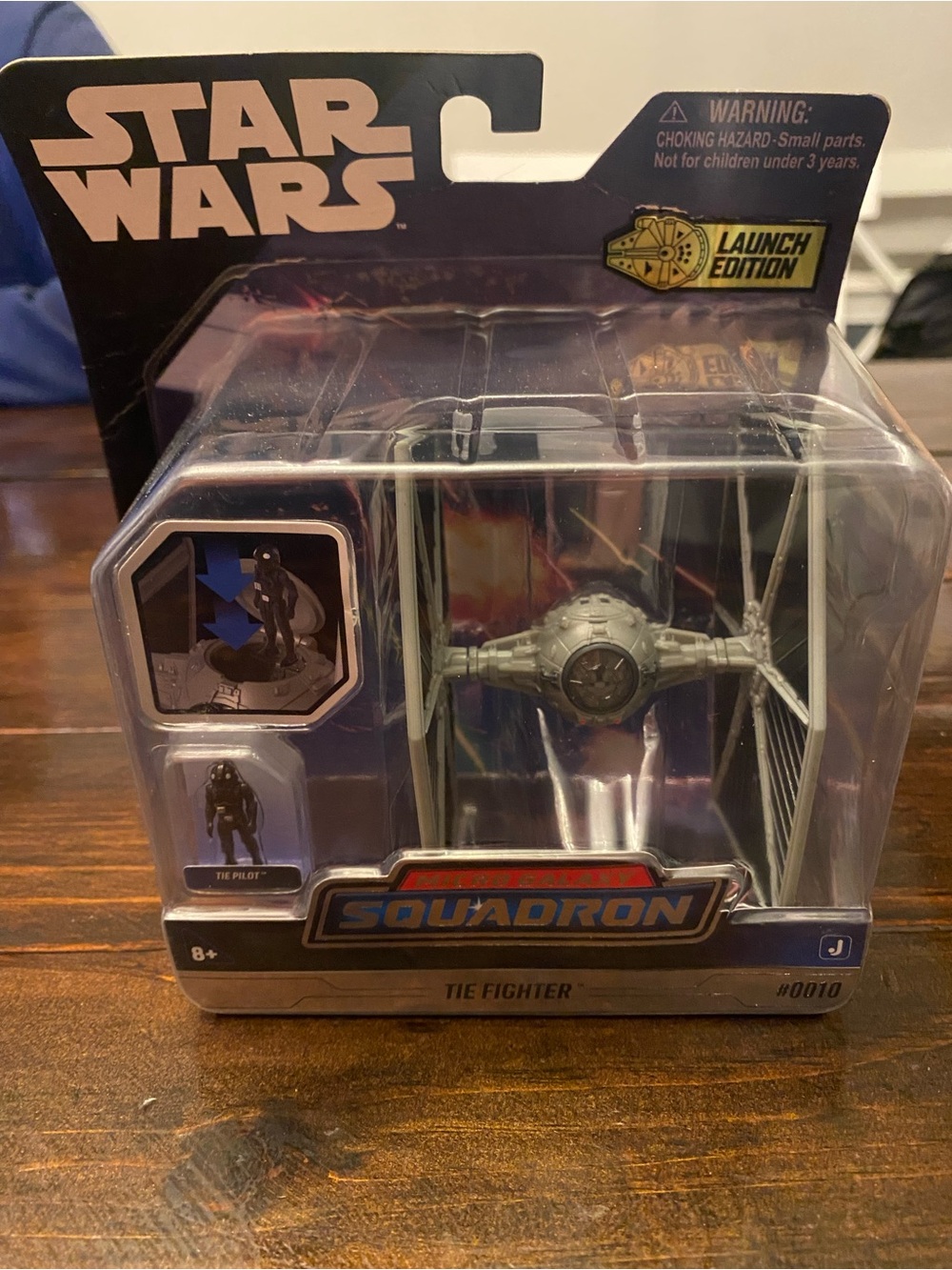 NIB Star Wars Gray TIE Fighter Launch Edition Die-Cast